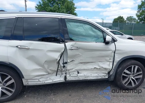 2018 Honda Pilot Elite из США, поврежденный, VIN 5FNYF6H07JB044394